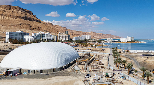 以色列全新地标：死海世博穹顶DOME EXPO DEAD SEA